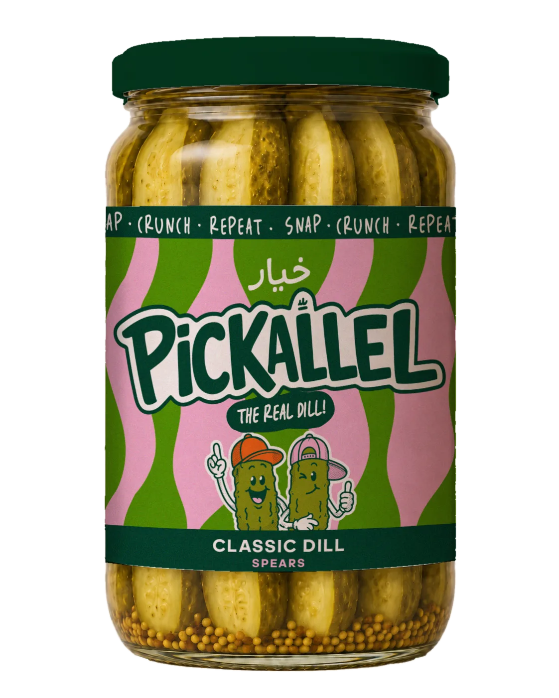 Pickallel Classic Dill Pickles - 720ml