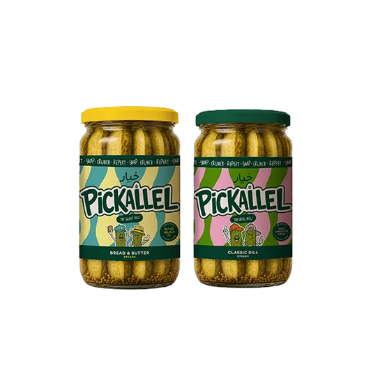 Mix and Match 2 Jars Pickallel Pickles - 720ml